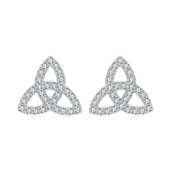 Celtic Knot Stud Earrings