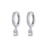 CZ Drop Earrings