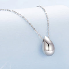 Tear Drop Pendant Necklace