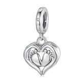 Baby Love Heart Charm