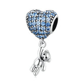 Baby Boy Teddy Charm