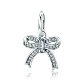 Bow Knot Pandora Charm NZ | Lullaboo