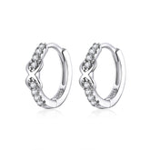 Infinity Hoop Earrings