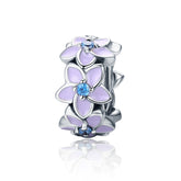 Lavender Flowers Pandora Charm