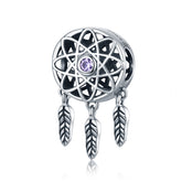 Lilac dreamcatcher pandora charm NZ