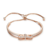 Rose Gold Bow Bracelet