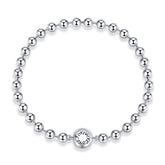 Silver Ball Bracelet