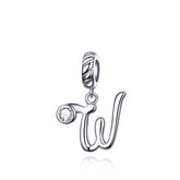 Letter W Pendant Pandora Charm NZ