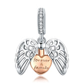 Guardian Wings Forever Family Charm