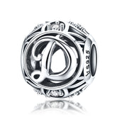 Letter D Pandora Charm NZ | Lullaboo