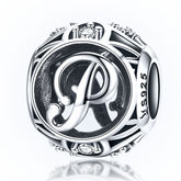 Letter P Pandora Charm NZ | Lullaboo