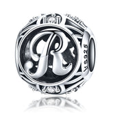Letter R Pandora Charm NZ | Lullaboo