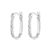 Carved Floral Ear Cuff Earrings