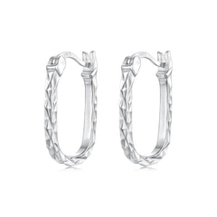 Carved Floral Ear Cuff Earrings