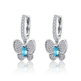 Butterfly Drop Earrings