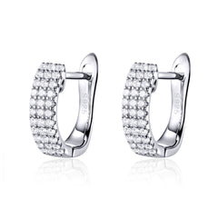 Glitz Hoop Earrings