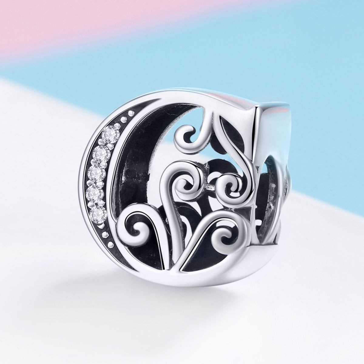 Fancy Letter C Charm - Lullaboo