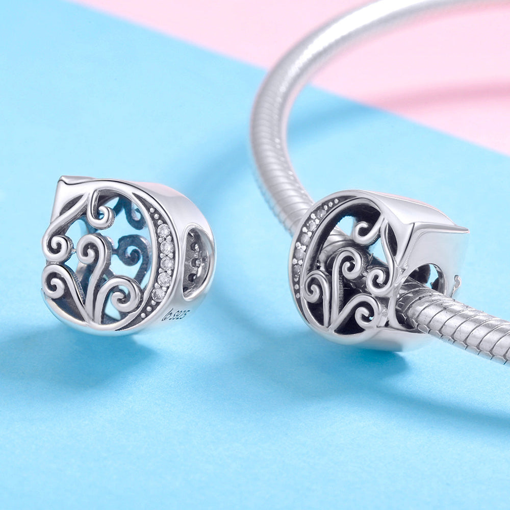 Fancy Letter C Charm - Lullaboo