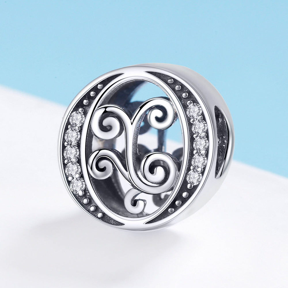 Fancy Letter O Charm - Lullaboo