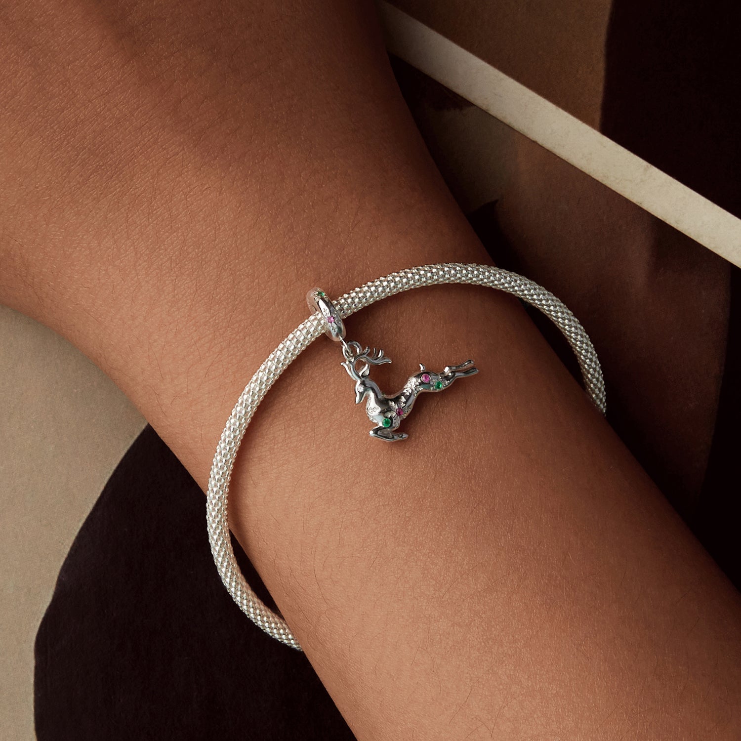 Reindeer Dangle Charm