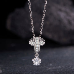 Cross & Star Charm