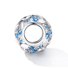 December Infinity Birthstone Charm
