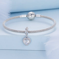 Shining Heart Pendant Charm - Lullaboo