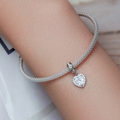 Shining Heart Pendant Charm - Lullaboo