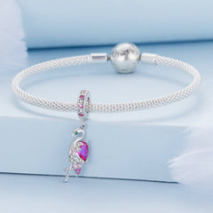 Flamingo Dangle Charm