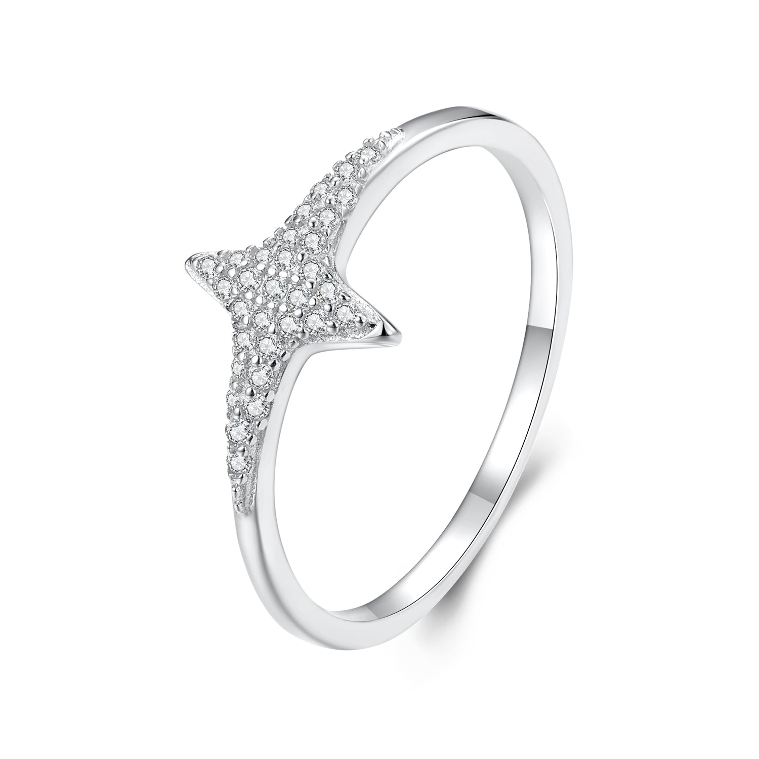 CZ Star Ring