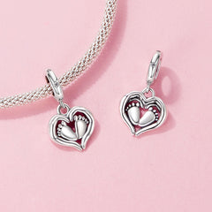 Baby Love Heart Charm