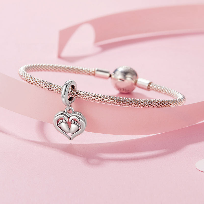 Baby Love Heart Charm