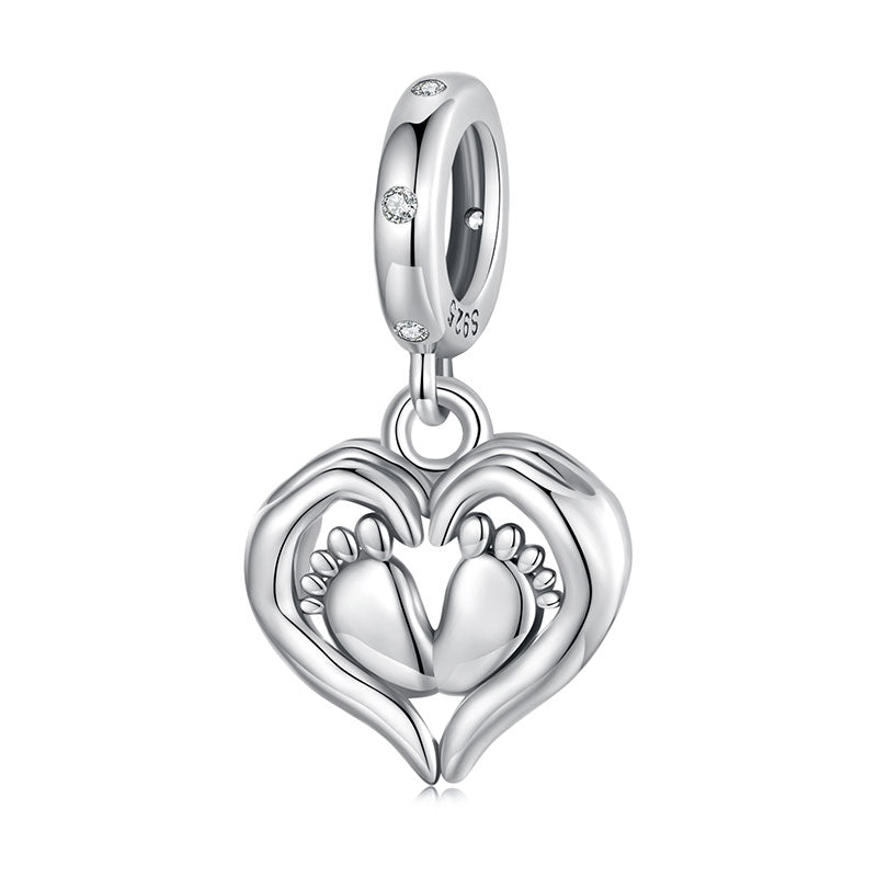 Baby Love Heart Charm