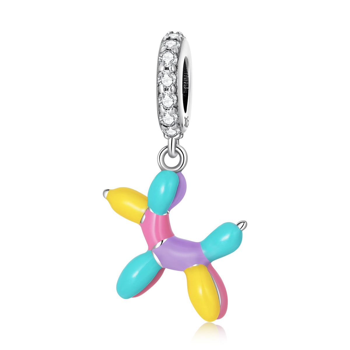 Balloon Dog Pendant Charm