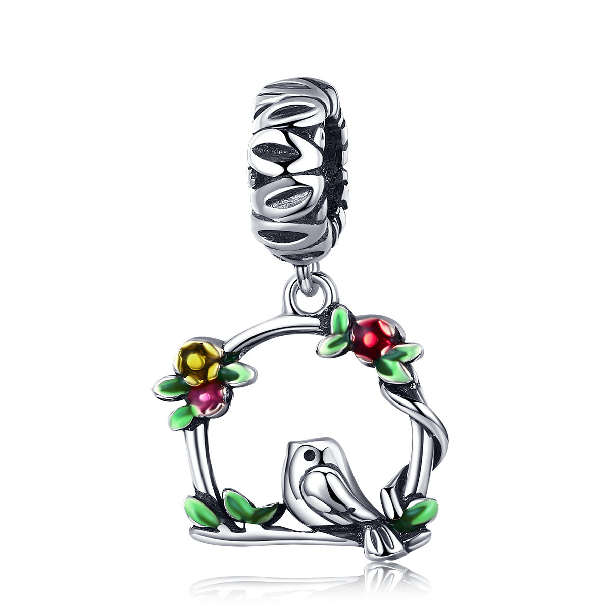 Bird Wreath Charm NZ | Lullaboo