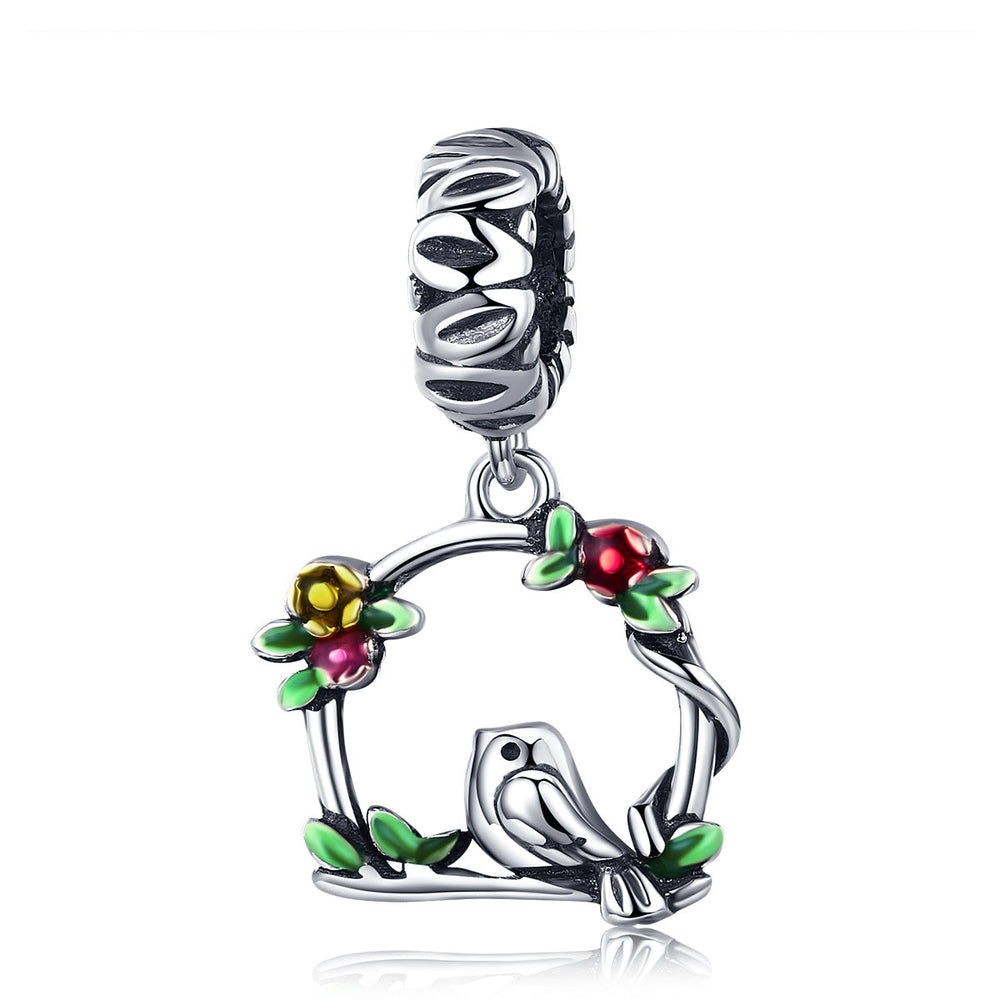 Bird Wreath Charm NZ | Lullaboo