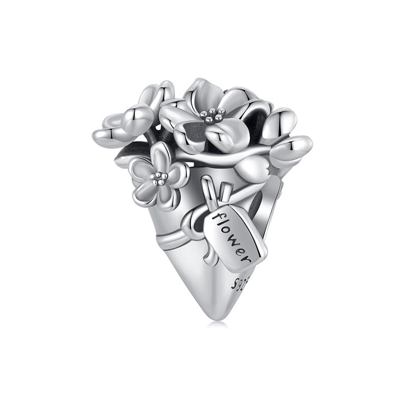Bouquet Of Flowers Charm
