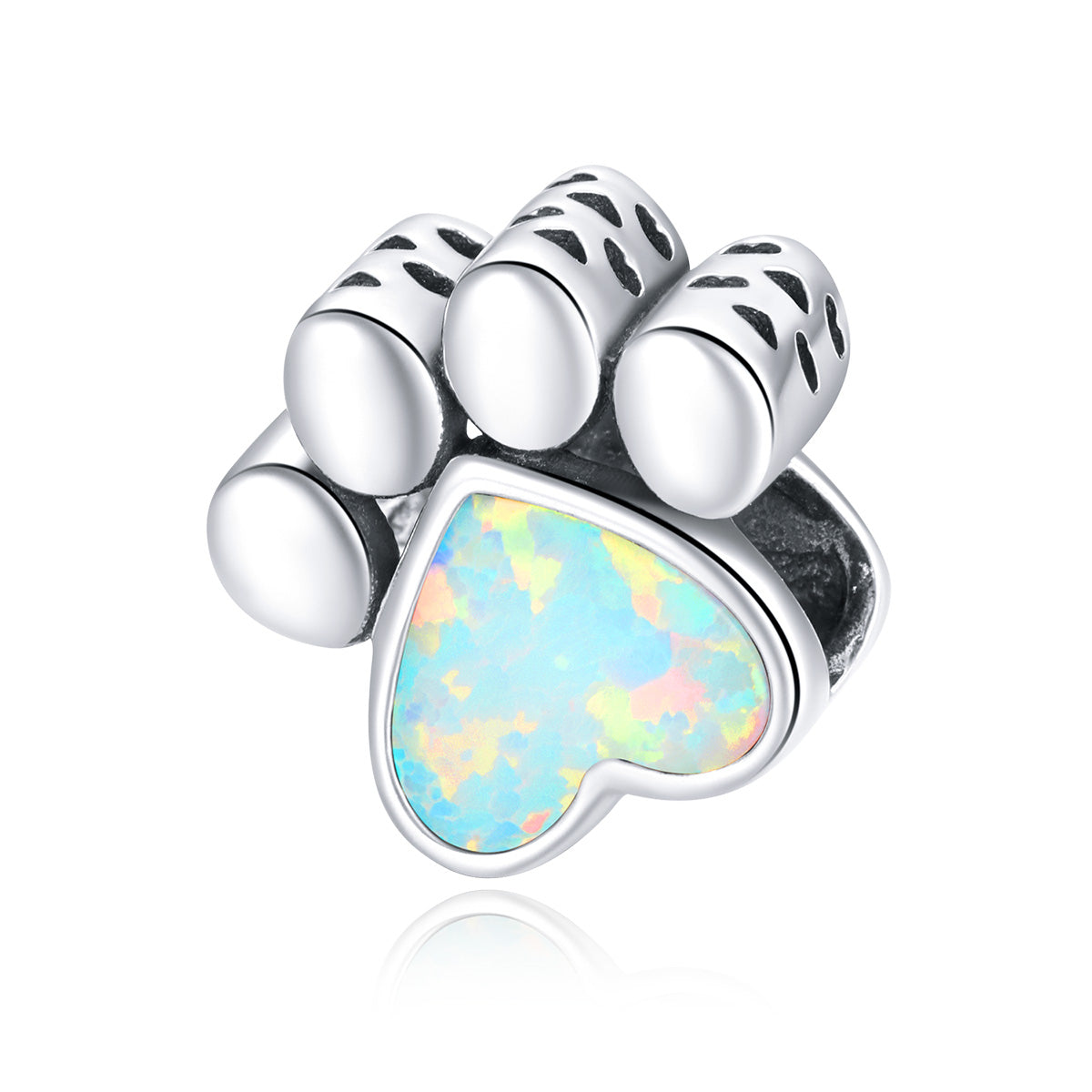 iridescent paw charm NZ