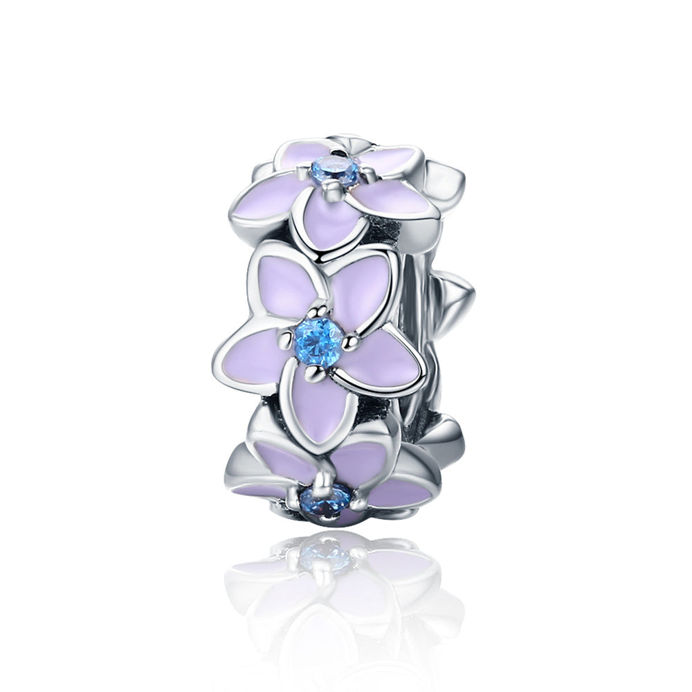 Lavender Flowers Pandora Charm