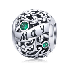 May Birthstone Charm NZ | Lullaboo