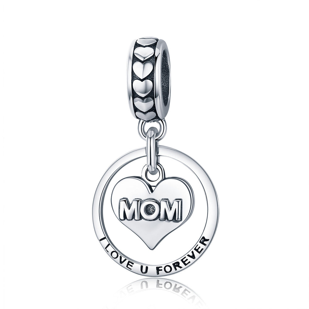 Mom I Love You Forever Charm NZ | Lullaboo