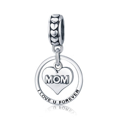 Mom I Love You Forever Charm NZ | Lullaboo
