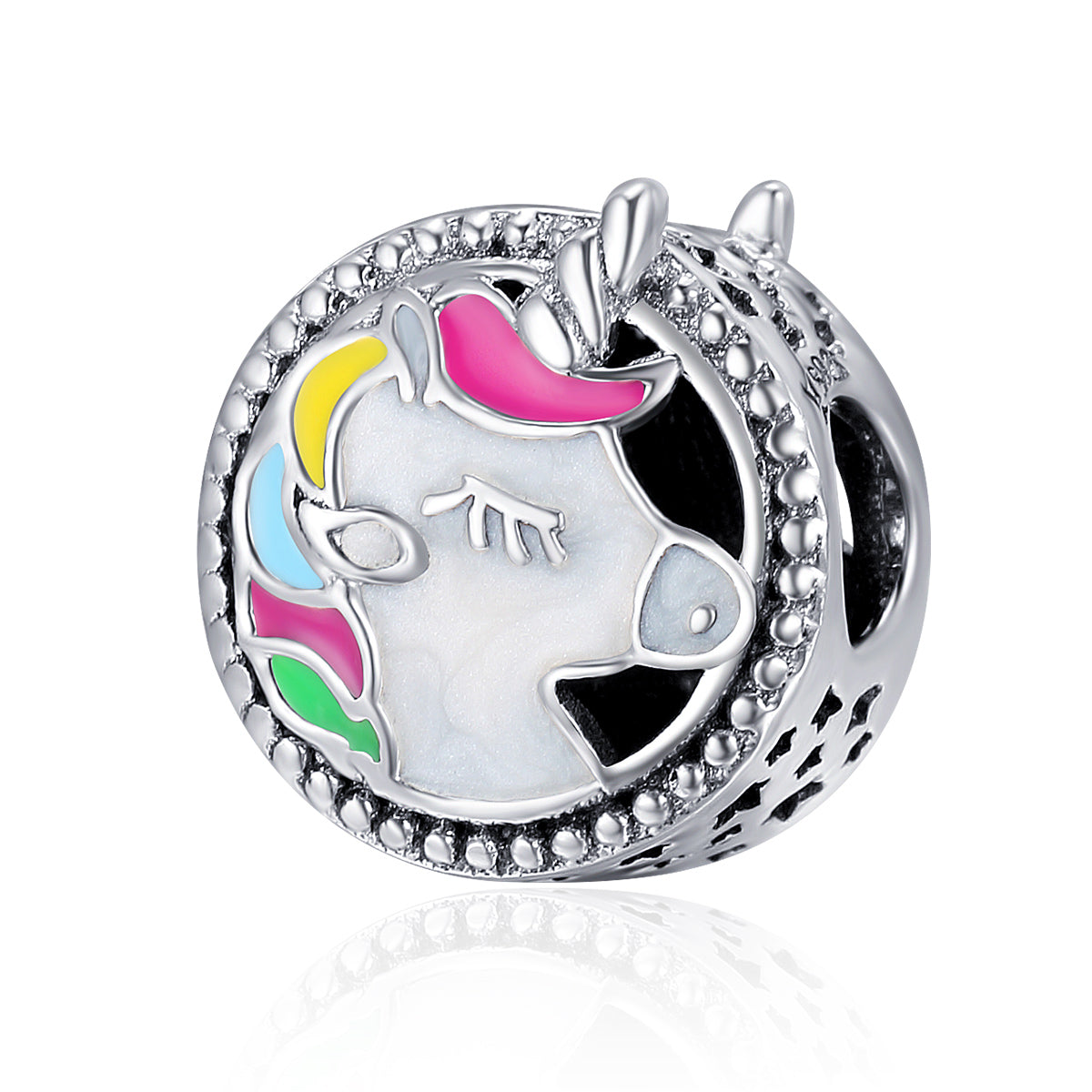 Rainbow Unicorn Charm