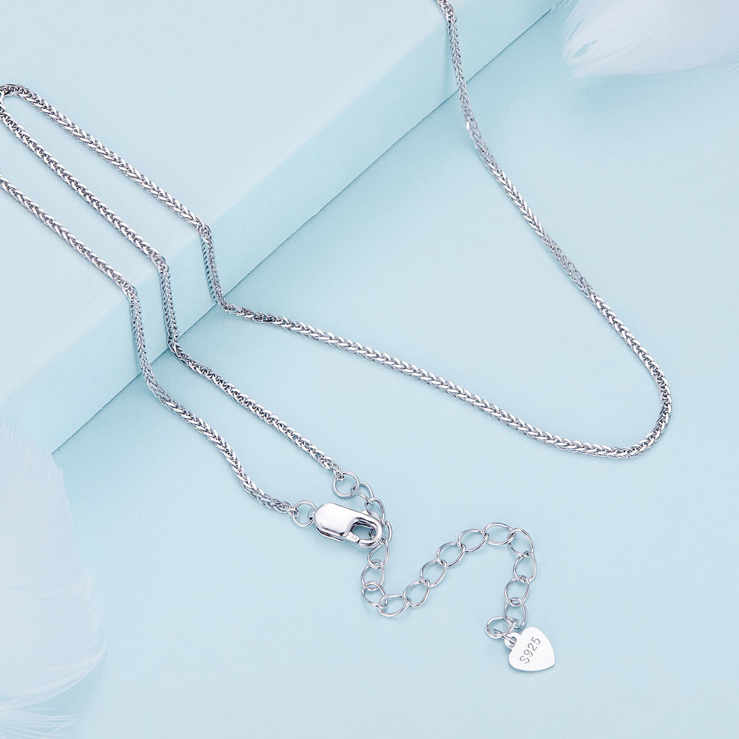 Simple Silver Chain Necklace