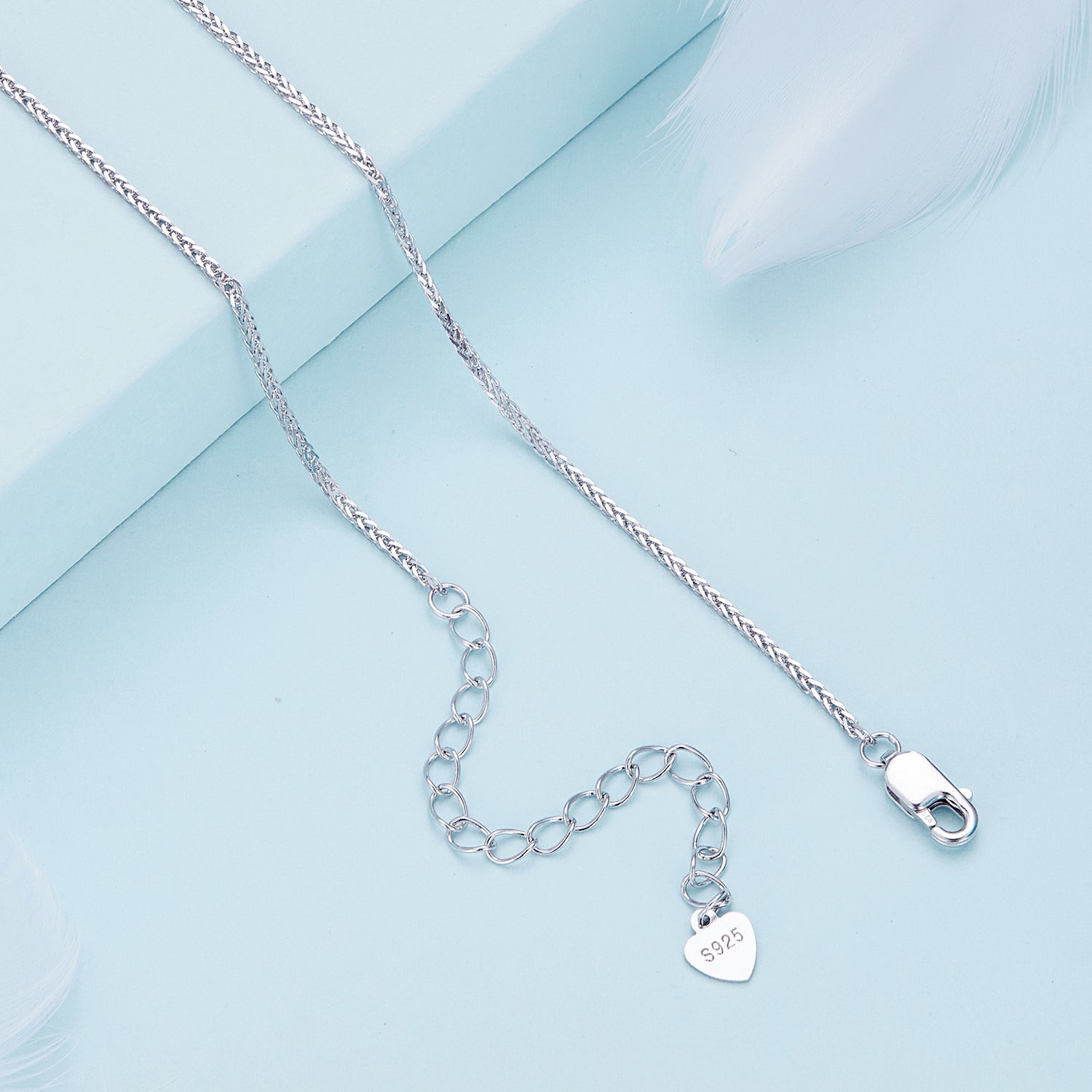 Simple Silver Chain Necklace