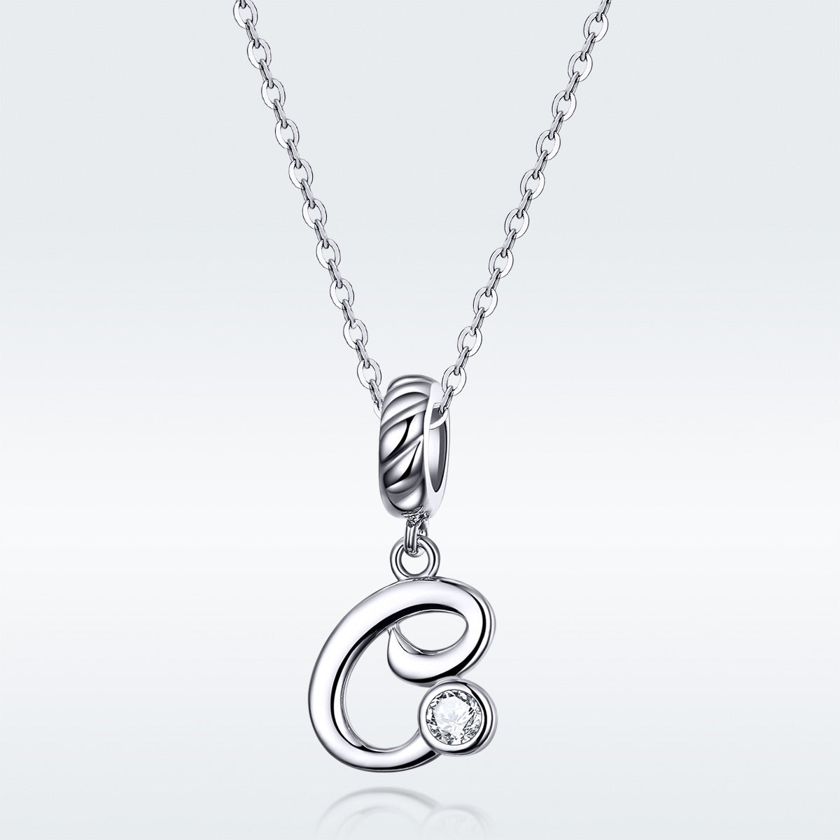 Letter C Pendant Charm - Lullaboo