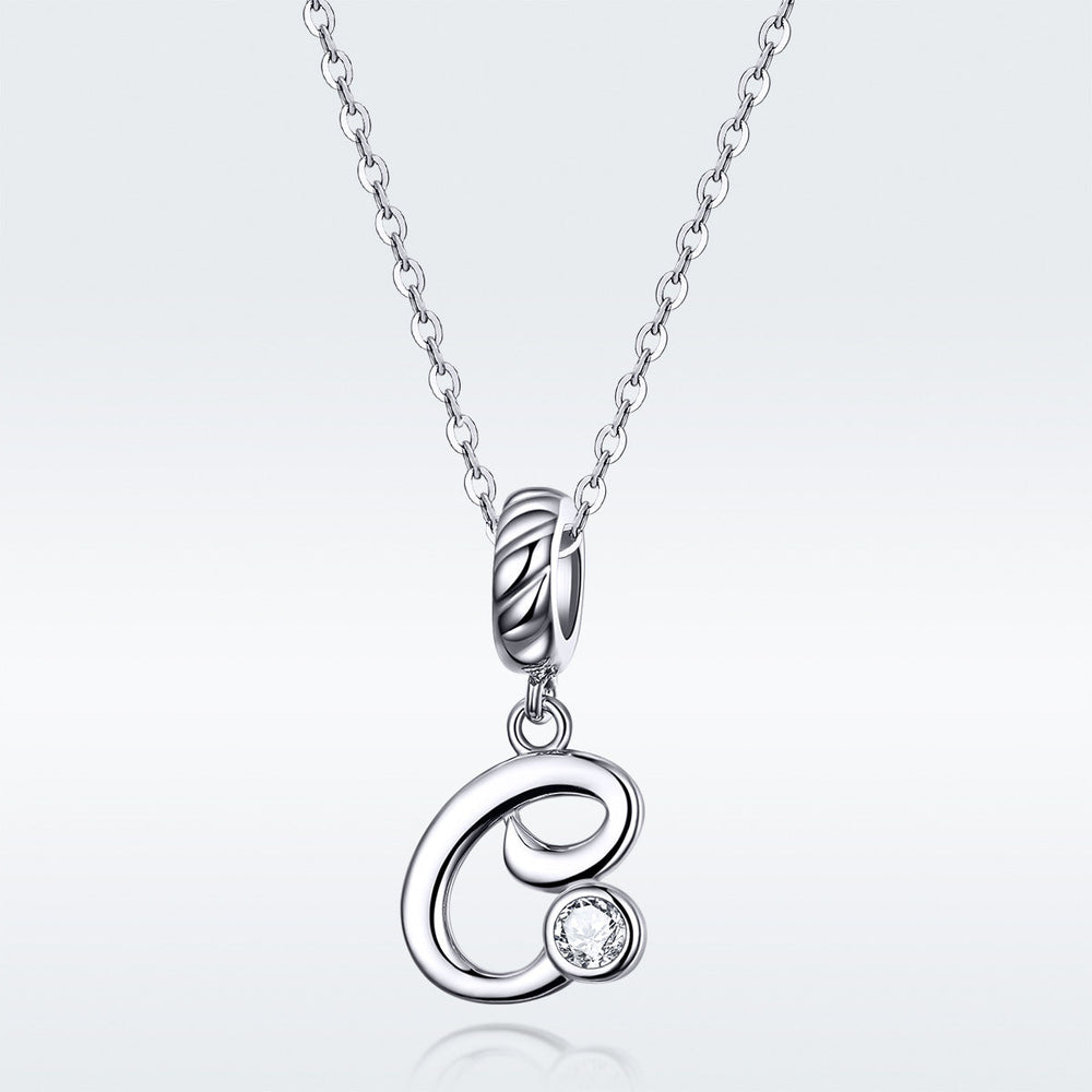 Letter C Pendant Charm - Lullaboo