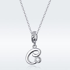 Letter C Pendant Charm - Lullaboo