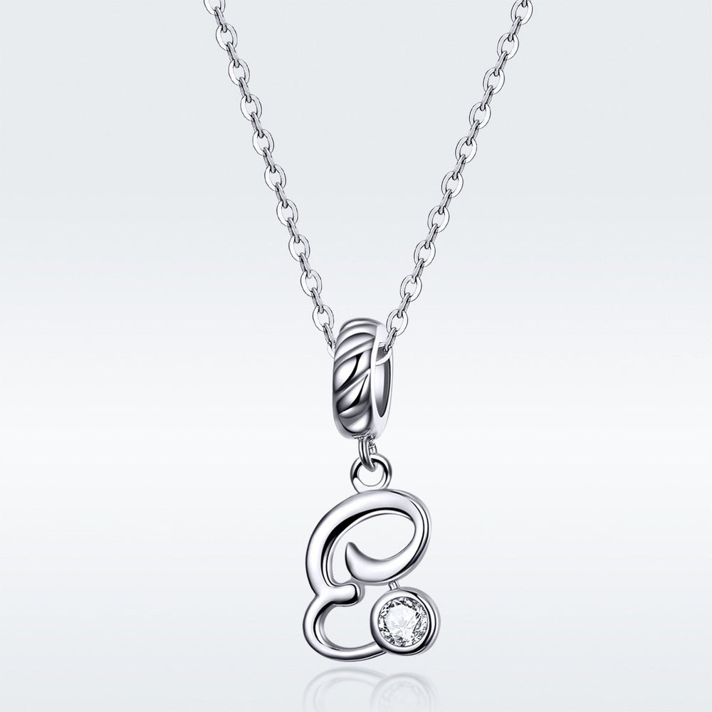 Letter E Pendant Charm - Lullaboo