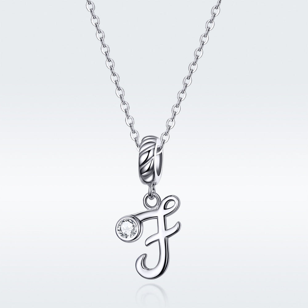 Letter F Pendant Charm - Lullaboo